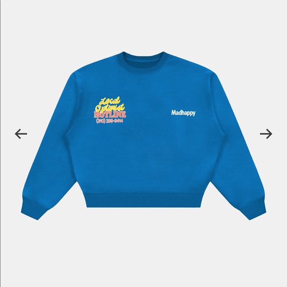 Madhappy Apple Pan Crewneck Discount 